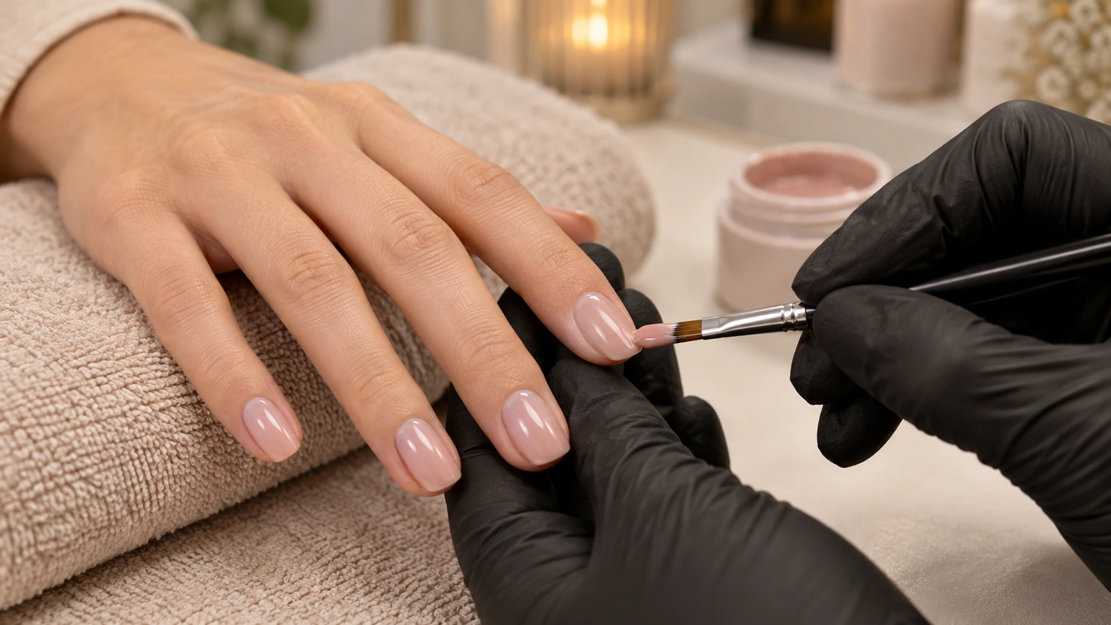 Handen manicure + BIAB behandeling bij beCatyful in Deventer, Overijssel