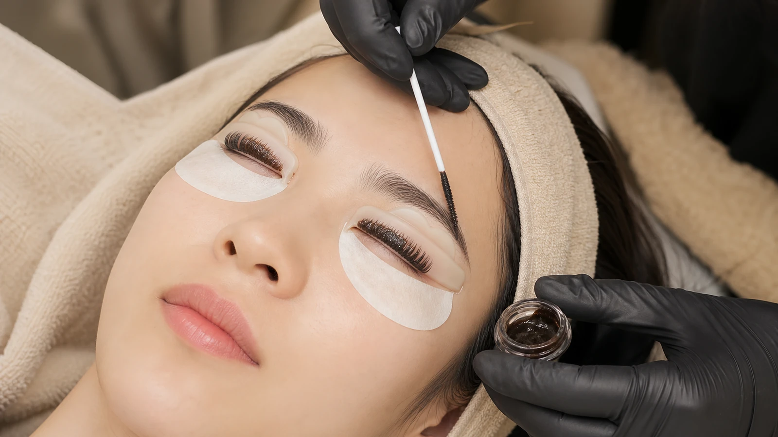 Korean Lashlift + verven behandeling bij beCatyful in Deventer, Overijssel